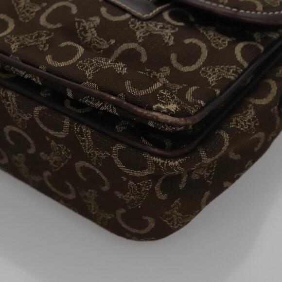CELINE C Sulky Hand Bag Canvas Brown - Picture 14 of 16